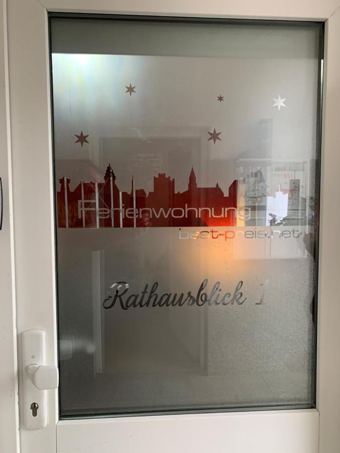 Exklusive Stadtwohnung Am Elbradweg: Best-Preis-Fewo Rathausblick 1 Fuer Max. 3 Pers. Inkl. Wlan, Prime Video & Self Check-In Wittenberge Exteriér fotografie